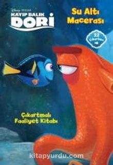 Disney Kayıp Balık Dori Çıkartmalı Faaliyet Kitabı - Su Altı Macerası - Kolektif