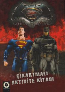 Batman ve Superman Çıkartmalı Aktivite Kitabı