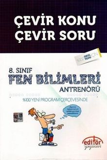 8. Sınıf Fen Bilimleri Antrenörü Çevir Konu Çevir Soru