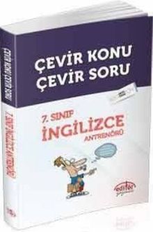 7. Sınıf İngilizce Antrenörü Çevir Konu Çevir Soru