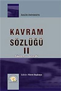 Kavram Sözlüğü II
