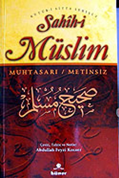 Sahih-i Müslim Muhtasarı (Ciltsiz) (Metinsiz) (2 Cilt Takım)