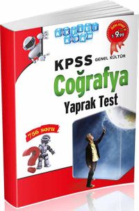 KPSS Genel Kültür Coğrafya Yaprak Test