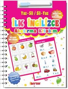 İlk İngilizce Alıştırma Kitabım (Yaz – Sil / Sil – Yaz)
