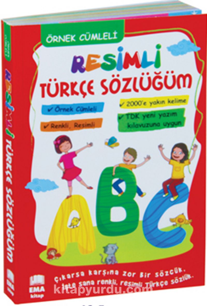 Renkli Resimli Turkce Sozlugum Tdk Uyumlu Ornek Cumleli Kolektif Kitapyurdu Com