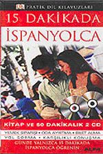 15 Dakikada İspanyolca (2 Cd+Kitap)