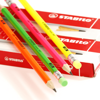 Stabilo Neon Silgili Kurşun Kalem (12 Adet)