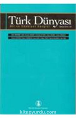 Türk Dünyası Dil ve Edebiyat Dergisi Sayı: 39