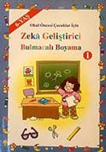 6 Yaş Zeka Geliştirici Bulmacalı Boyama 1