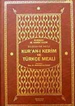 Kur'an-ı Kerim Türkçe Meali (Bilgisayar Hatlı Şamuha Ciltli Orta Boy)