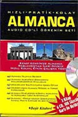 Hızlı-Pratik Kolay Almanca Audio Cd'li Öğrenme Seti