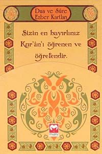 Dua ve Sure Ezber Kartları cep boy