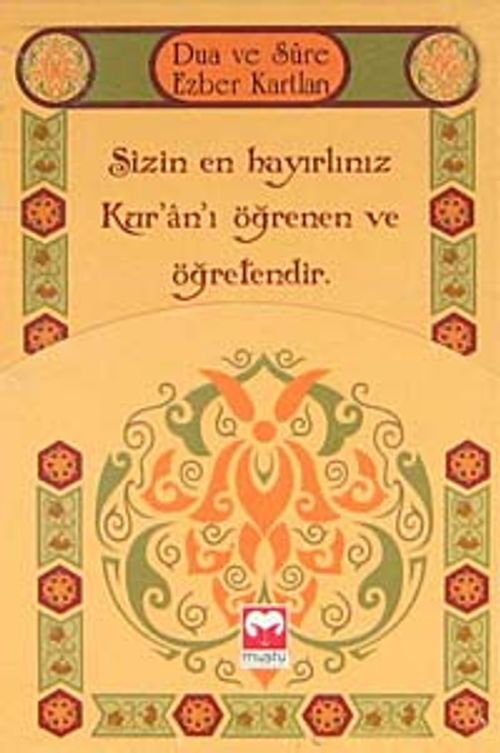 Dua ve Sure Ezber Kartları cep boy