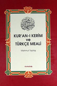 Kur'an-ı Kerim ve Türkçe Meali (Hafız Boy-1.Hamur Şamua, 2 Renk)
