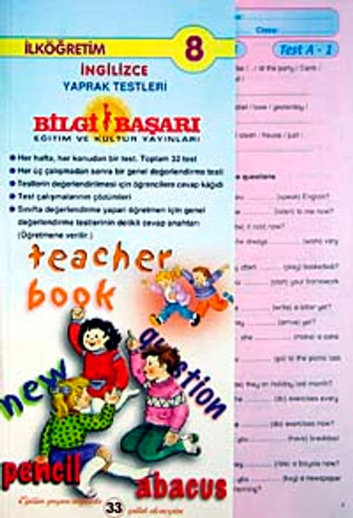 İngilizce 8.Sınıf Yaprak Test & Tüm Yıl