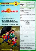 3.Sınıf Yaprak Test  I.Dönem