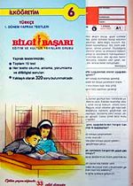 Türkçe 6.Sınıf Yaprak Test I.Dönem