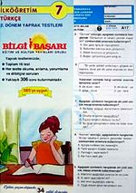 Türkçe 7.Sınıf Yaprak Test II.Dönem