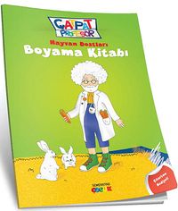 Çatpat Profesör / Hayvan Dostları Boyama Kitabı