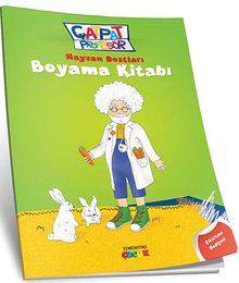 Çatpat Profesör / Hayvan Dostları Boyama Kitabı