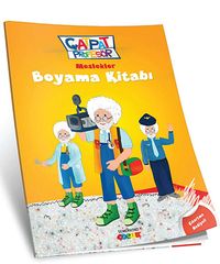 Çatpat Profesör / Meslekler  - Boyama Kitabı