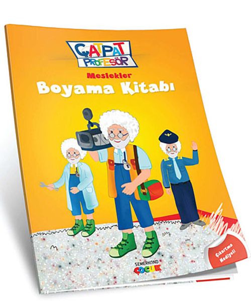 Çatpat Profesör / Meslekler  - Boyama Kitabı