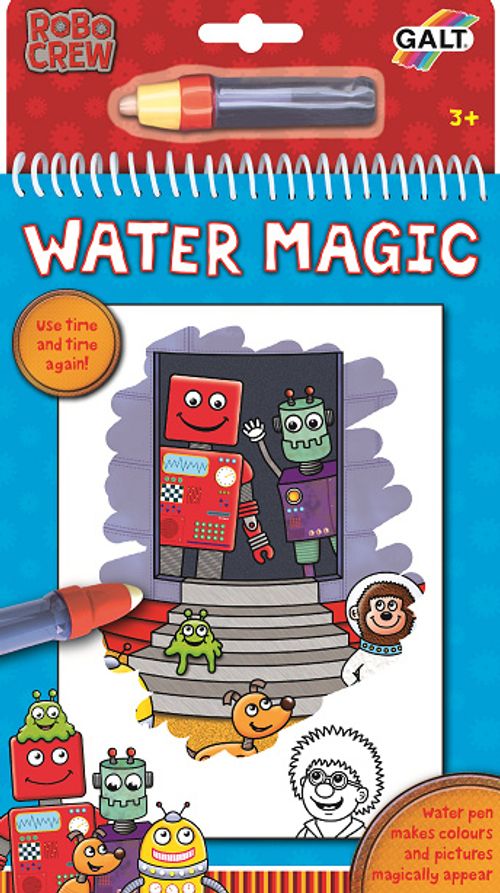Water Magic Sihirli Kitaplar Robotlar (3 Yaş+)