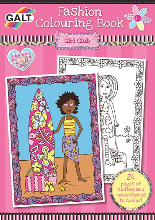 Fashion Colouring Book / Moda Dünyası Boyama Kitabı (6 Yaş+)
