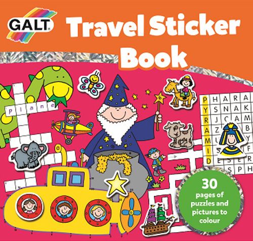 Travel Sticker Book / Seyahat Çıkartma Kitabı (6 Yaş+)