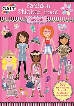 Fashion Sticker Book / Moda Dünyası Çıkartma Kitabı (4 Yaş+)