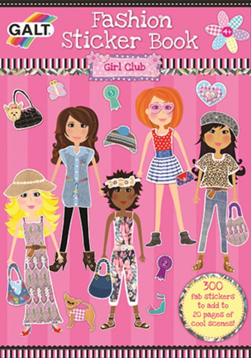Fashion Sticker Book / Moda Dünyası Çıkartma Kitabı (4 Yaş+)