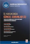 İş Hukukunda G&uuml;ncel Sorunlar 3