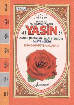 41 Yasin Türkçe Okunuşlu ve Mealli Fihristli Cep Boy (Kod F041)