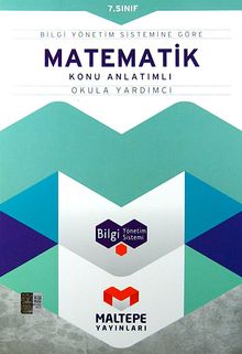7. Sınıf Matematik Konu Anlatımlı-Okula Yardımcı / Bilgi Yönetim Sistemine Göre