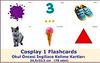 Cosplay 1 Flashcards - Okul &Ouml;ncesi İngilizce Kelime Kartları (78 adet) (24,5x33,5)