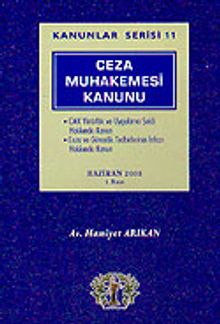 Kanunlar Serisi 11 / Ceza Muhakemesi Kanunu
