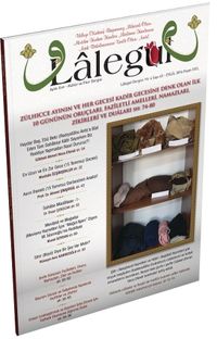 Lalegül Aylık İlim Kültür ve Fikir Dergisi Sayı:43 Eylül 2016