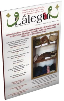 Lalegül Aylık İlim Kültür ve Fikir Dergisi Sayı:43 Eylül 2016