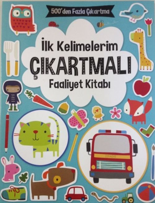 İlk Kelimelerim Çıkartmalı Faliyet Kitabı