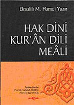 Hak Dini Kuran Dili (9.5x13)