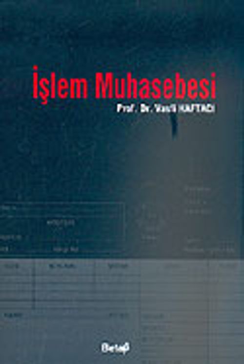 İşlem Muhasebesi