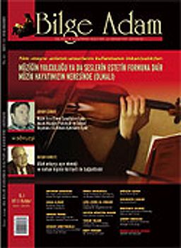 Bilge Adam Sayı: 12 Kış-Bahar / Üç Aylık Düşünce Kültür ve Edebiyat Dergisi