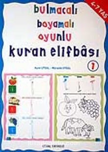 Bulmacalı Boyamalı Oyunlu Kur'an Elifbası 1 - Mürşide Uysal