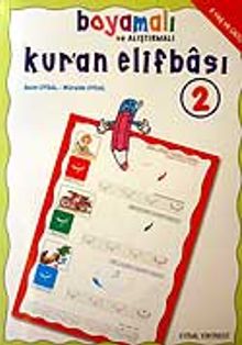 Boyamalı Alıştırmalı ve Tecvitli Kur'an Elifbası 2