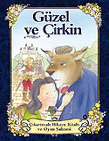 Güzel ve Çirkin / Çıkartmalı Hikaye Kitabı