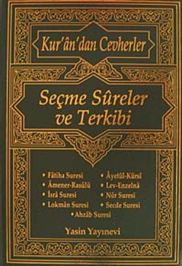 (2 Cilt Takım) Kur'an'dan Cevherler - Seçme Sureler ve Terkibi