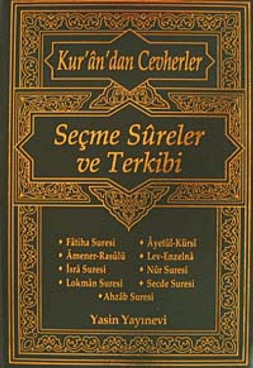 (2 Cilt Takım) Kur'an'dan Cevherler - Seçme Sureler ve Terkibi