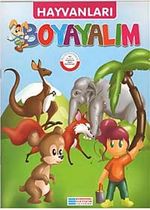 Hayvanları Boyayalım / Pembe Seri