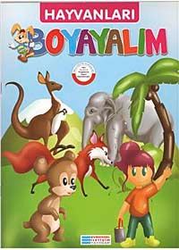 Hayvanları Boyayalım / Pembe Seri