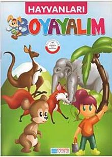 Hayvanları Boyayalım / Pembe Seri